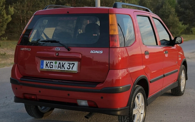 Suzuki Ignis cena 17600 przebieg: 158485, rok produkcji 2006 z Wołów małe 631